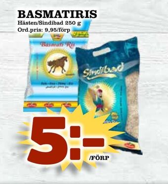 Supergrossen Basmatiris erbjuda