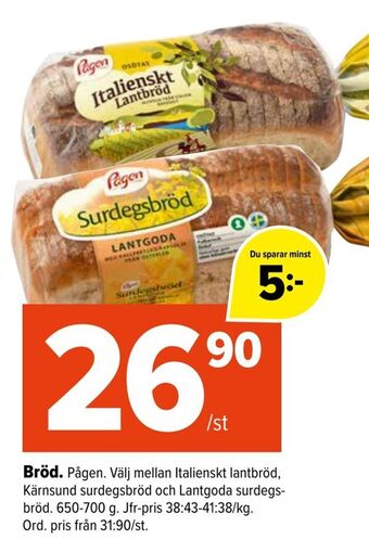 Coop Extra Bröd erbjuda