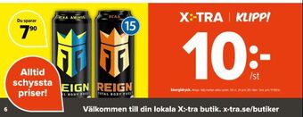 Coop Extra Energidryck erbjuda