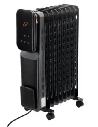 Clas Ohlson Oljefyllt element med hjul 2000 w, cotech erbjuda