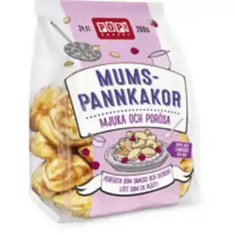 Willys Pannkakor mums erbjuda