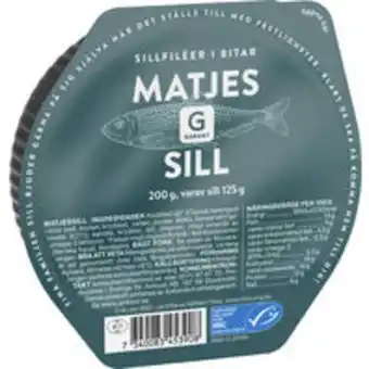 Matjessill bitar