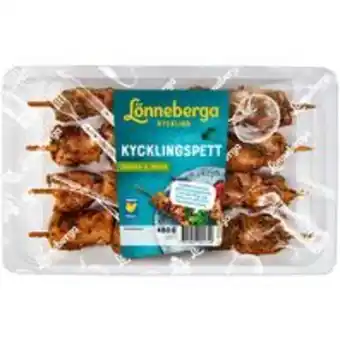 Hemköp Kycklingspett paprika örter erbjuda