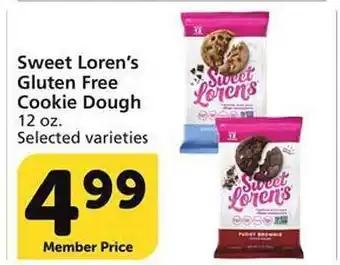 Pavilions Sweet Loren's Gluten Free Cookie Doush Selected Varieties offer
