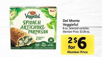 Safeway Del Monte Veggieful offer