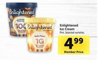 Safeway Enlightened Ice Cream offer