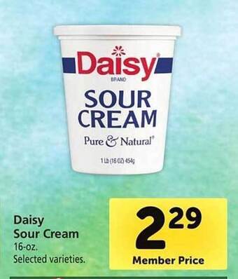 Safeway Daisy Sour Cream offer
