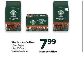 Safeway Starbucks Coffee offer