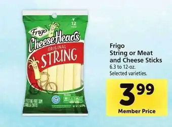 Safeway Frigio String Or Meat And Cheese Sticks offer