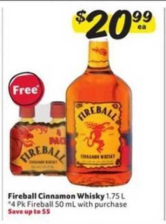 Winn Dixie Fireball Cinnamon Whisky offer