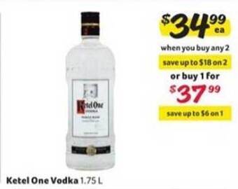 Winn Dixie Ketel One Vodka offer