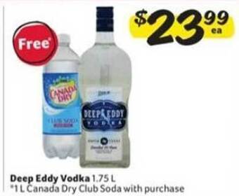 Winn Dixie Deep Eddy Vodka offer