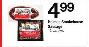 Safeway Holmes Smokehouse Sausage offer