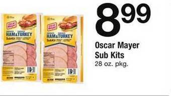 Oscar Mayer Sub Kits