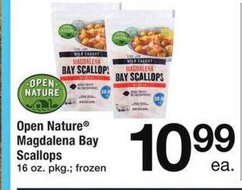 Safeway Open Nature Magdalena Bay Scallops offer