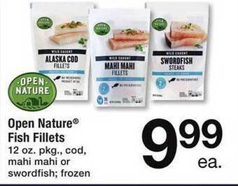 Safeway Open Nature Fish Fillets offer