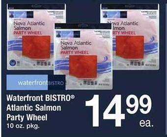 Safeway Waterfront Bistro Atlantic Salmon Party Wheel offer
