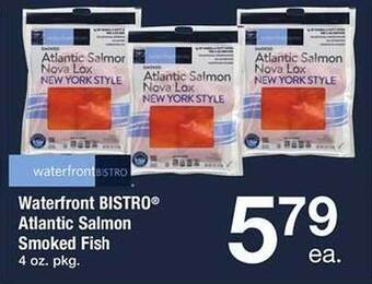 Safeway Waterfront Bistro Atlantic Salmon Smoked Fish offer