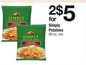 Safeway Simply Potatoes offer