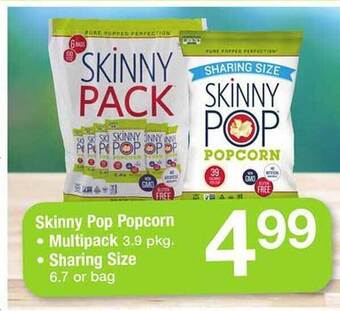 Safeway Skinny Pop Popcorn Multipack, Sharing Size offer