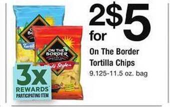 Safeway On The Border Tortilla Chips offer