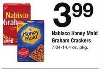 Safeway Nabisco Honey Maid Graham Crackers offer