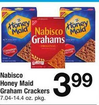 Safeway Nabisco Honey Maid Graham Crackers offer