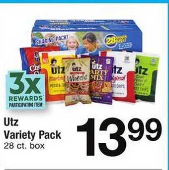 Safeway Utz Variety Pack offer