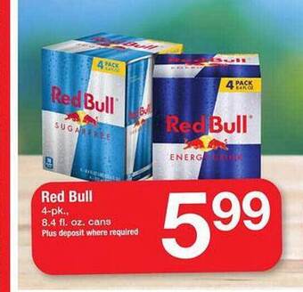 Safeway Red Bull offer