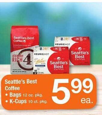 Safeway Seattle's Best Coffee offer