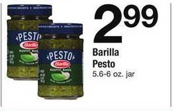 Safeway Barilla Pesto offer
