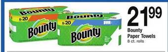 Safeway Bounty Paper Towels offer