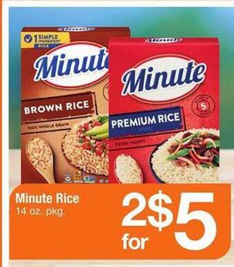 Safeway Minute Rice offer