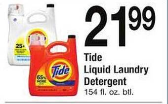 Safeway Tide Liquid Laundry Detergent offer