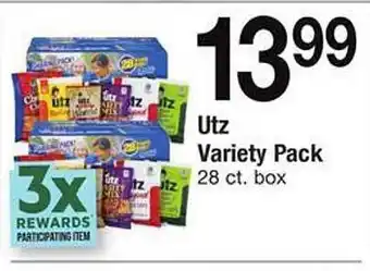 Safeway Utz Variety Pack offer