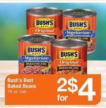 Safeway Bush's Best Baked Beans offer