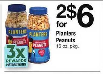 Safeway Planters Peanuts offer