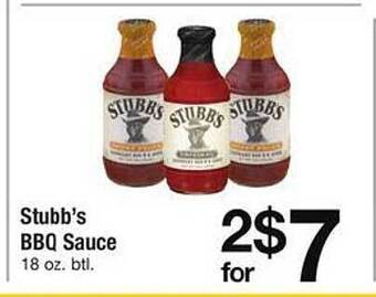 Safeway Stubb's Bbq Sauce offer