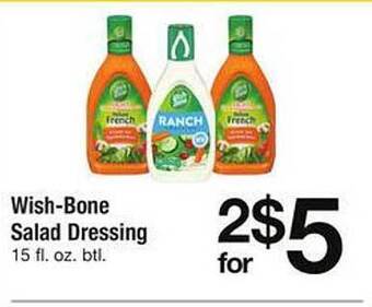 Safeway Wish-bone Salad Dressing offer