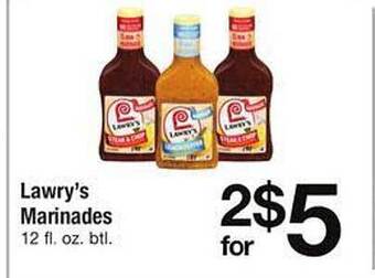 Safeway Lawry's Marinades offer