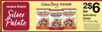 Safeway Grain Berry Cereal offer