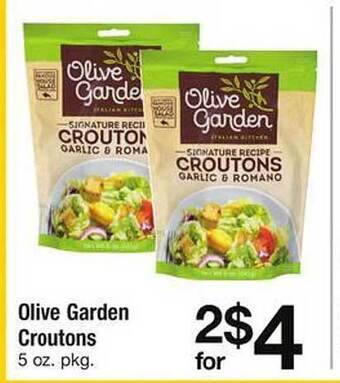 Safeway Olive Garden Croutons offer