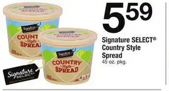 Safeway Signature Select Country Style Spread offer