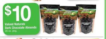 Safeway Valued Naturals Dark Chocolate Almonds offer