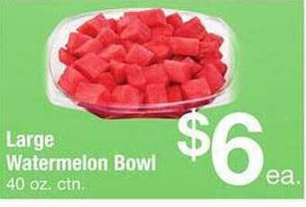 Safeway Large Watermelon Bowl offer