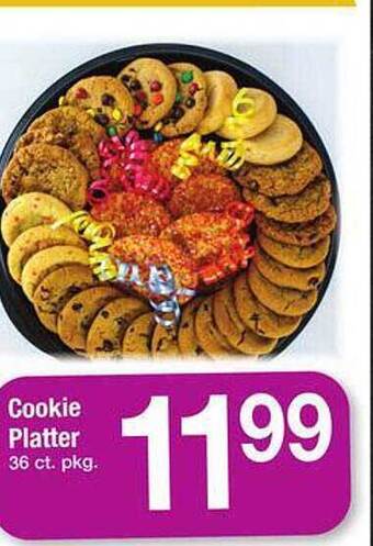 Safeway Cookie Platter offer