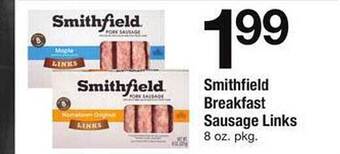 Safeway Smithfield Breakfast Sausage Links offer