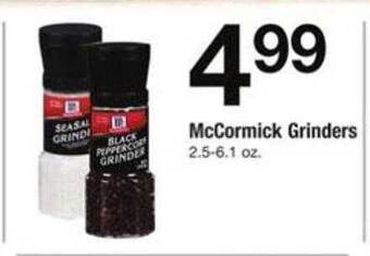ACME Mccormick Grinders offer