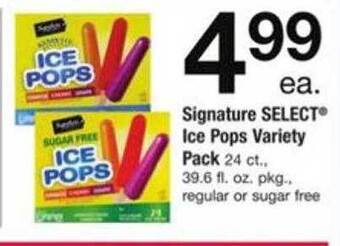 ACME Signature Select Ice Pops Variety Pack offer