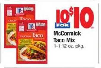 ACME Mccormick Taco Mix offer